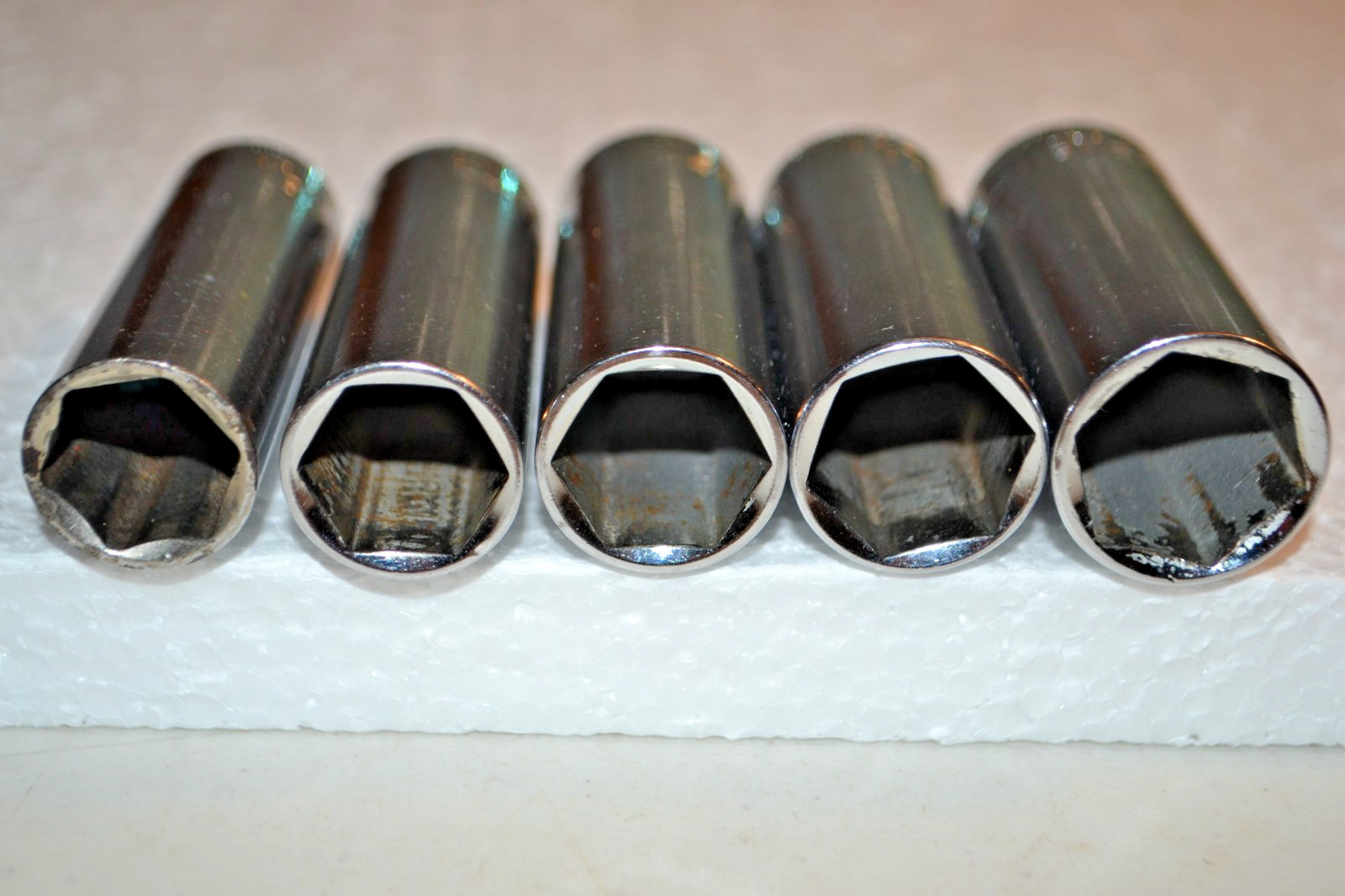 Craftsman Metric 3/8 Drive Deep Well 6 Point 9-19MM Sockets Made in USA 11 Pcs