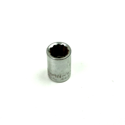 Craftsman -G- 7/16″ 12 Point Shallow Chrome Socket 3/8″ Drive 44332 USA