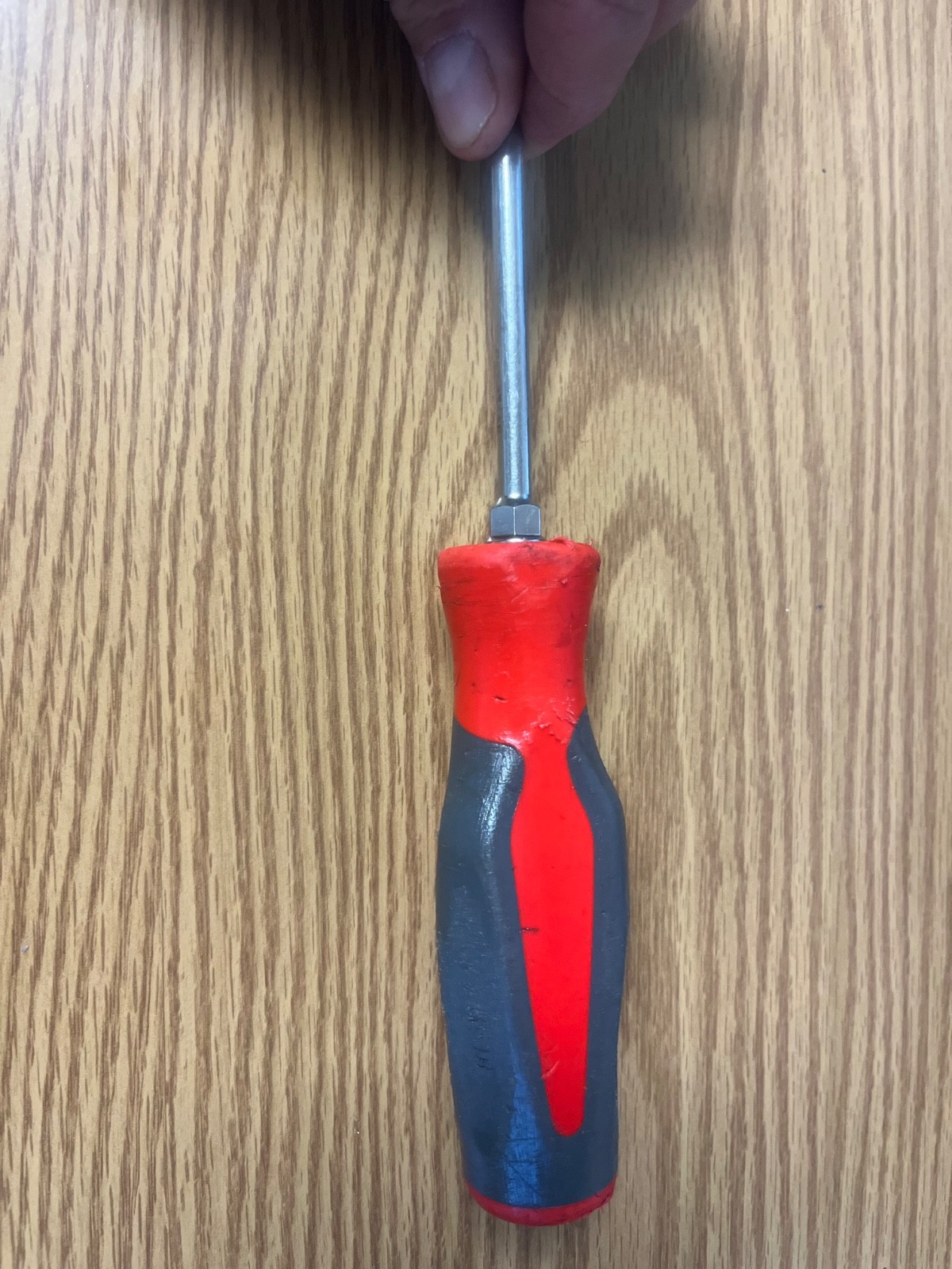 SNAP ON – SHDP421R RED/GRAY NO2 PHILLIPS COMFORT GRIP HANDLE SCREWDRIVER- LOT#47