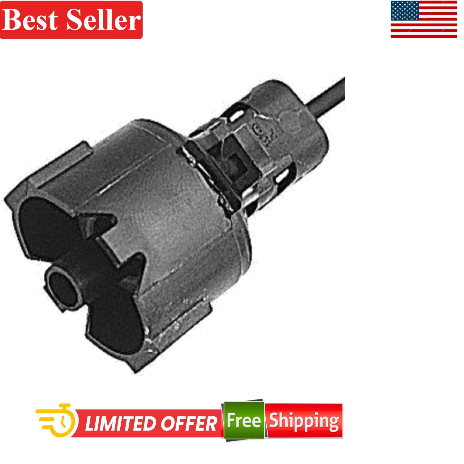 S550 Pigtail Socket Compatible With Vehicles 1 Pc Metal Painted