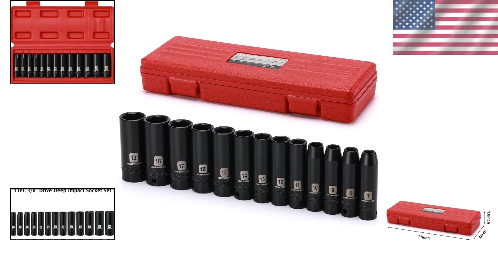 13pc 3/8