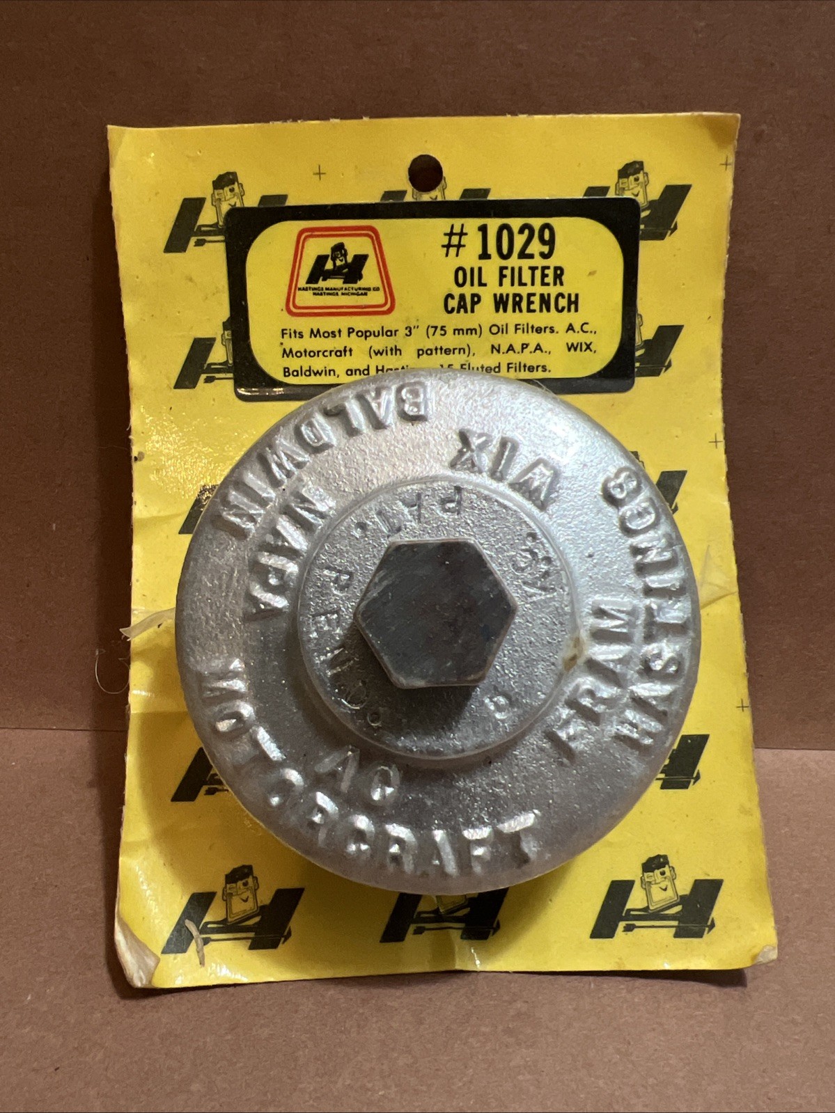KC Oil Filter Cap Wrench 3″ 75mm Motorcraft Fram Hastings Wix NAPA Baldwin