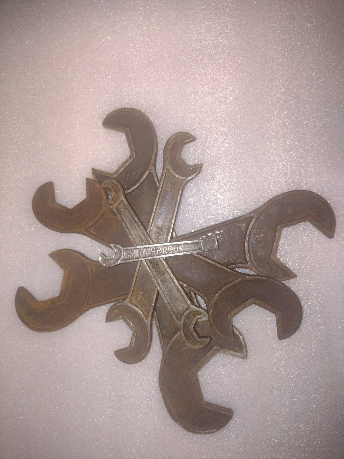 DARRACQ Wrenches Spanners Vintage 1900’s Rare for Classic Vehicles Automotives