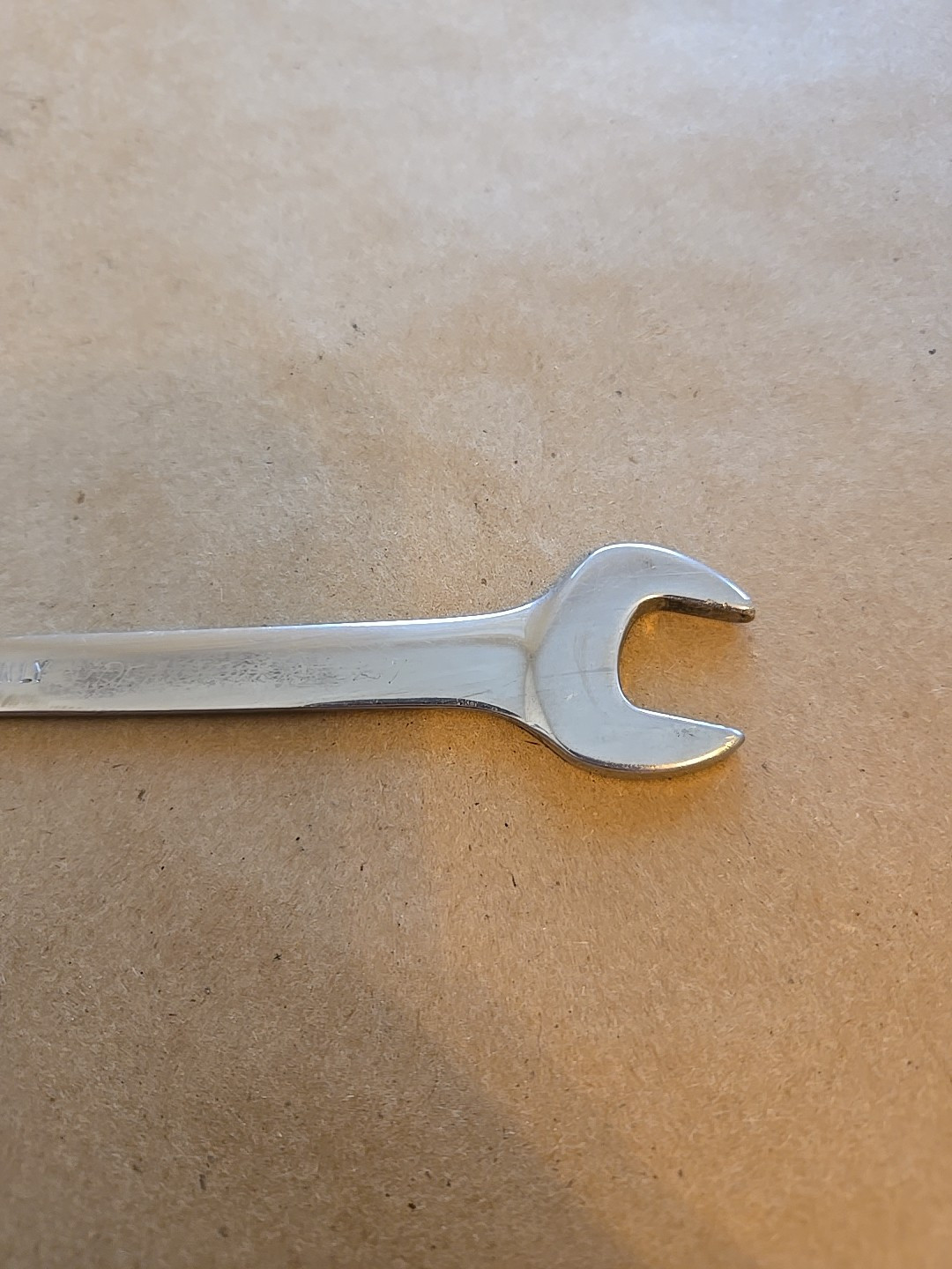 Snap On 1/2″-9/16″ SAE Chrome Low Torque Slime Line Open End Wrench LTA1618