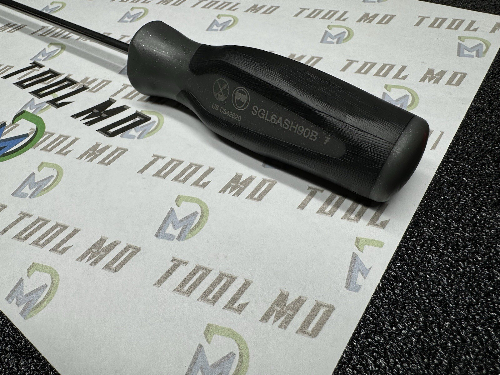 Snap-on Tools USA NEW 10″ DARK TITANIUM Soft Grip Heavy-Duty 90° Pick SGL6ASH90B