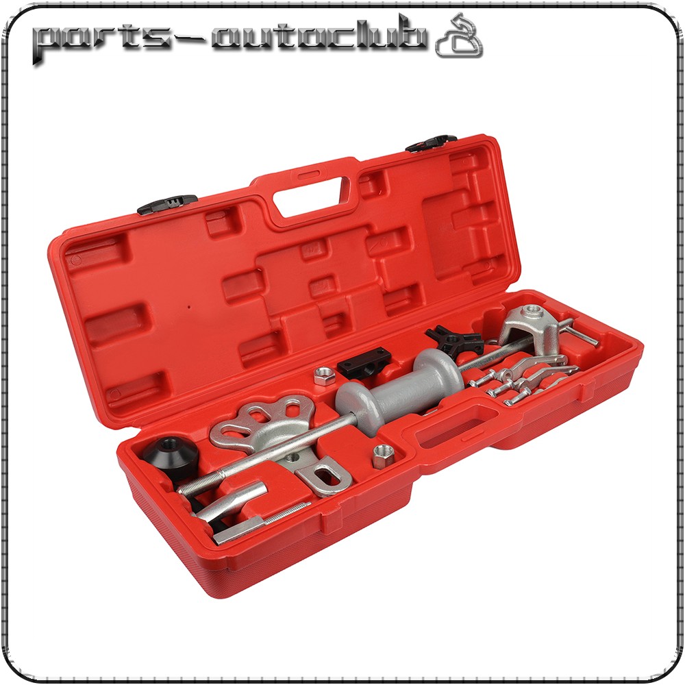USA Slide Hammer Dent Puller Tool Kit Wrench Adapter Axle Bearing Hub Auto Set