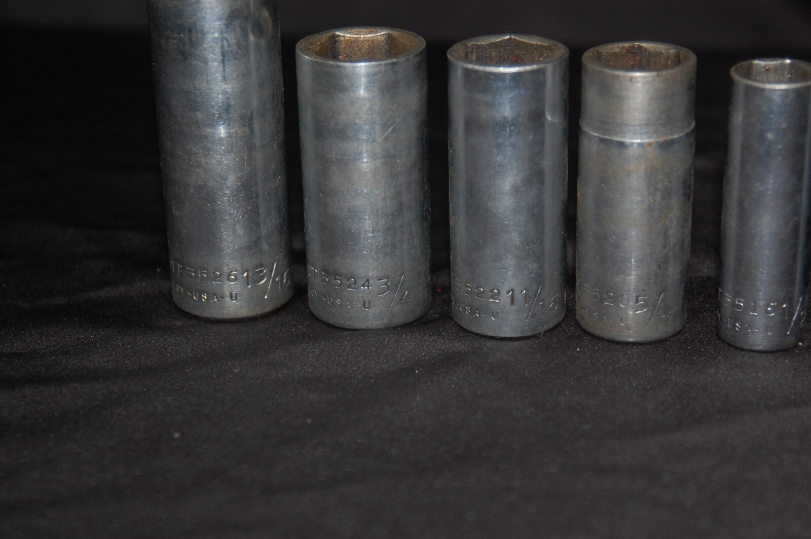 Wright Tool USA 7-Piece Set 3/8″ Drive SAE Deep Socket Set 3/8″–13/16″