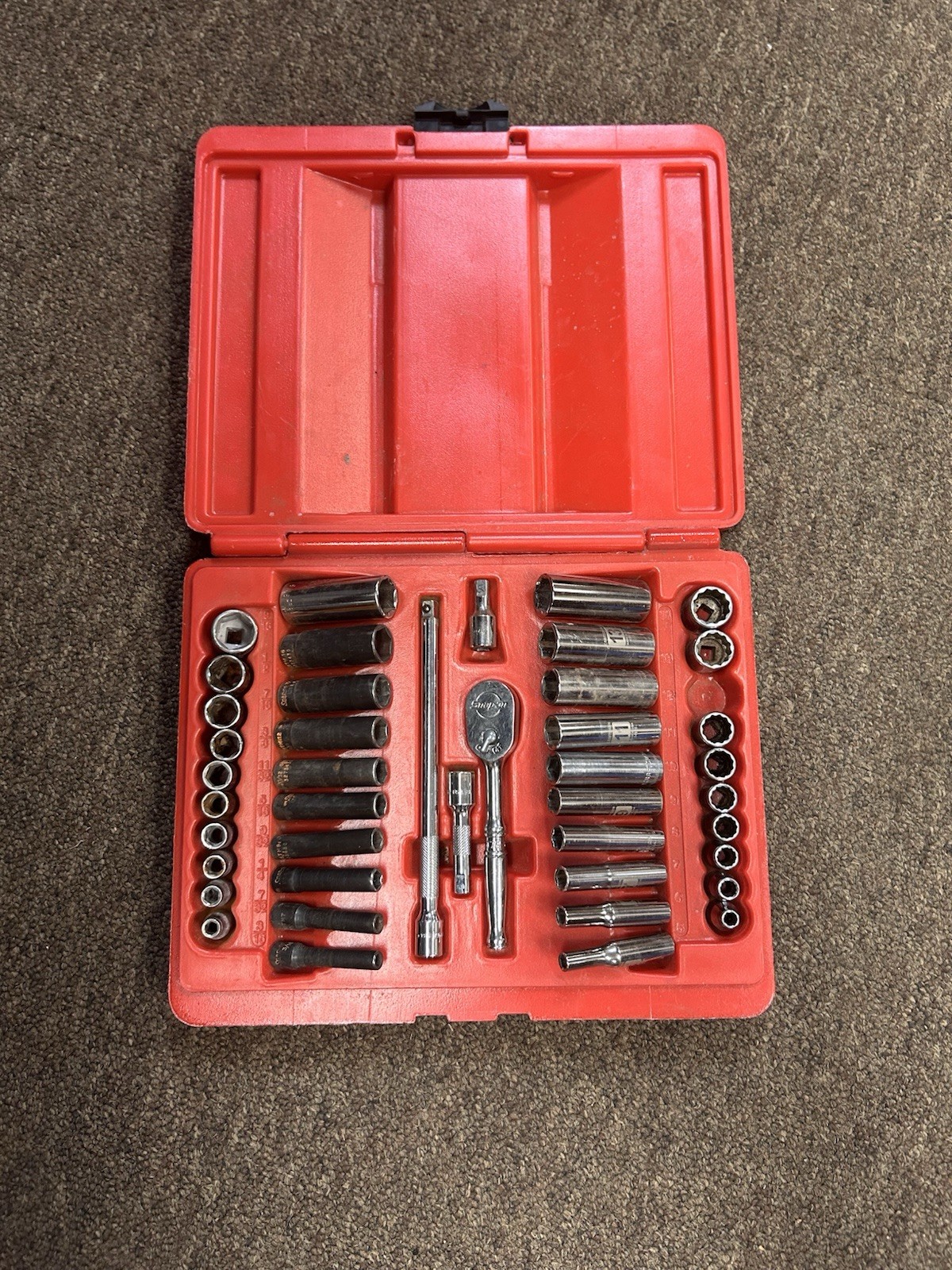 Snap-On Tools 144TMPB General Service Set 44 PC 1/4 Drive 6-Pt