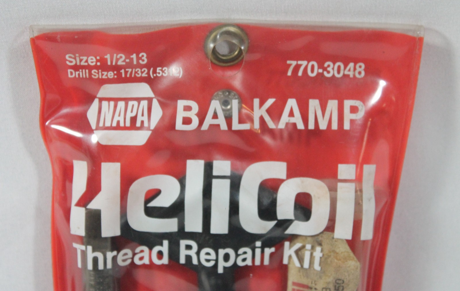 Heli‑Coil Thread Repair Kit 1/2-13 UNC Tap Tool Inserts Preowned USA Complete