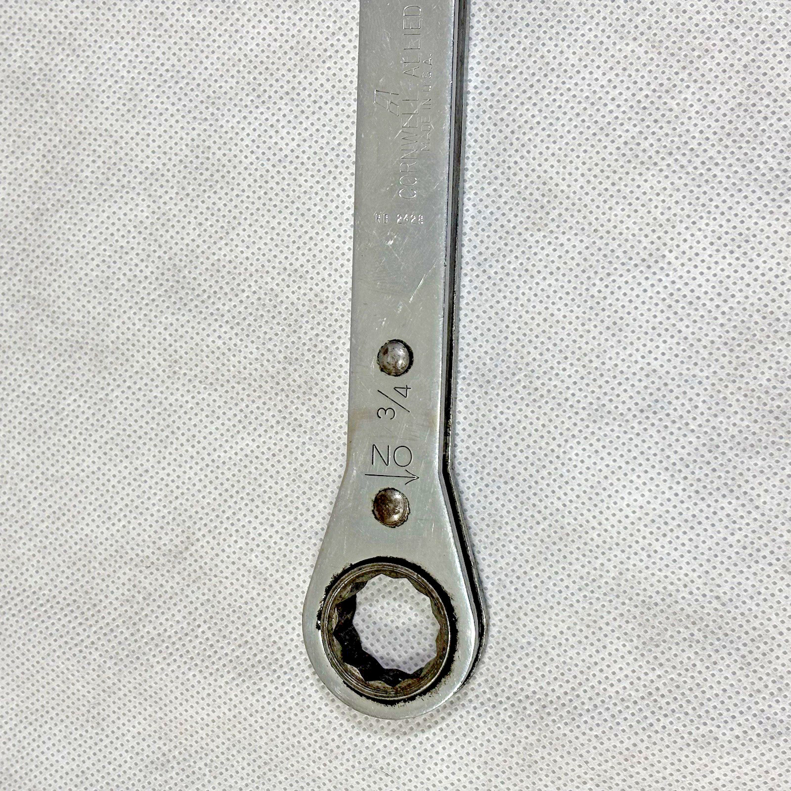 Cornwell-Allied Ratcheting Box Wrench Lot 3/4″ x 7/8″ 5/8″ x 11/16″ 1/2″ x 9/16″