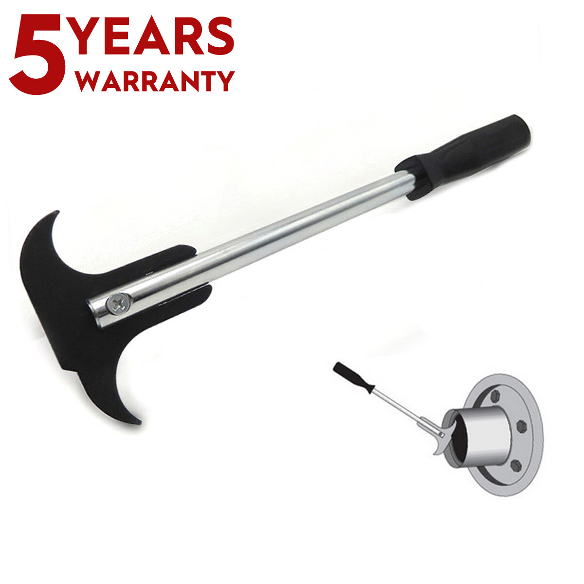Professional Seal Puller Tool with Dual Hook Tips Remove Oil and Grease Seals 1X