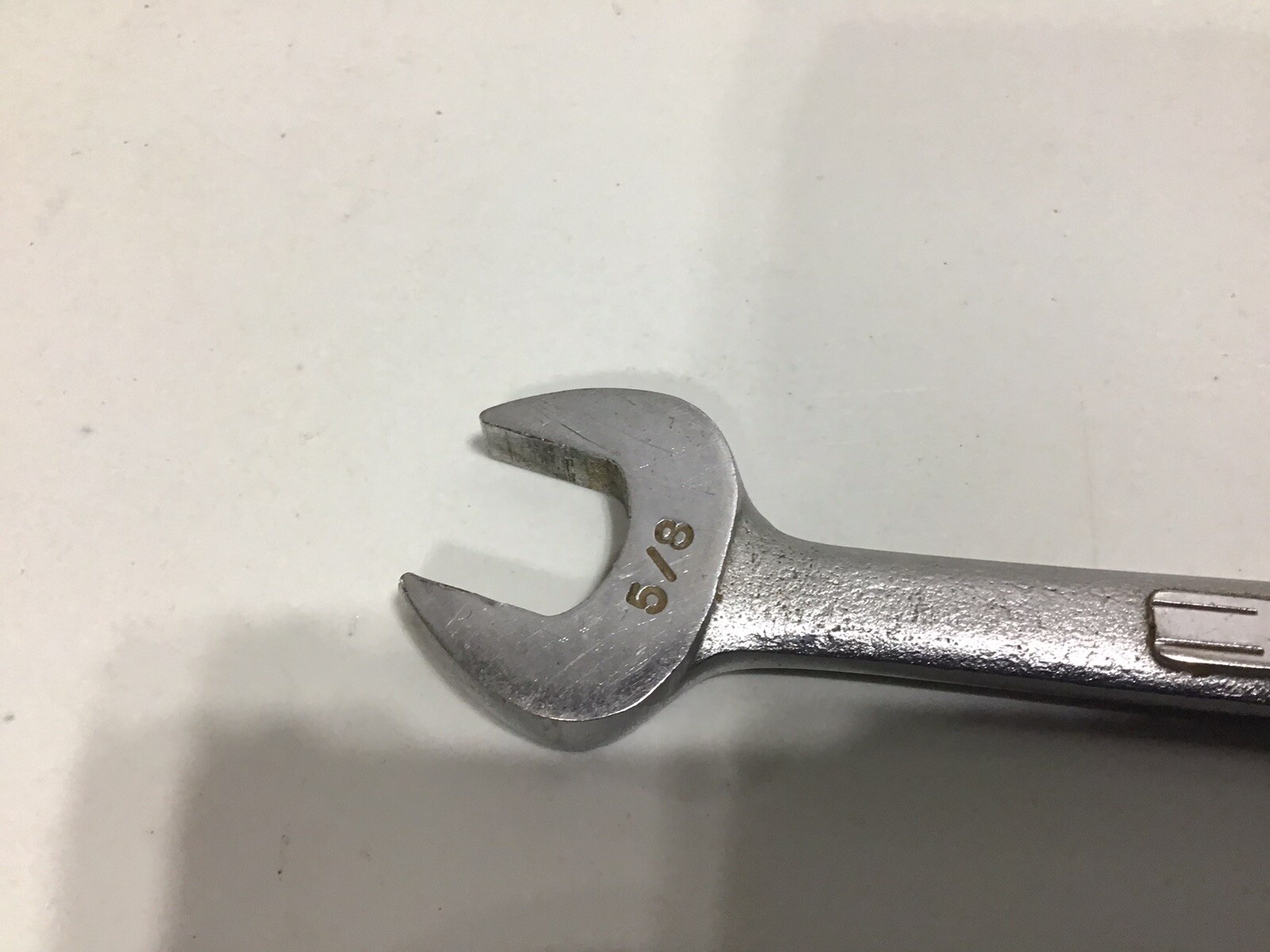 5/8″ x 3/4″ Craftsman =V= USA Combination Wrench Open End
