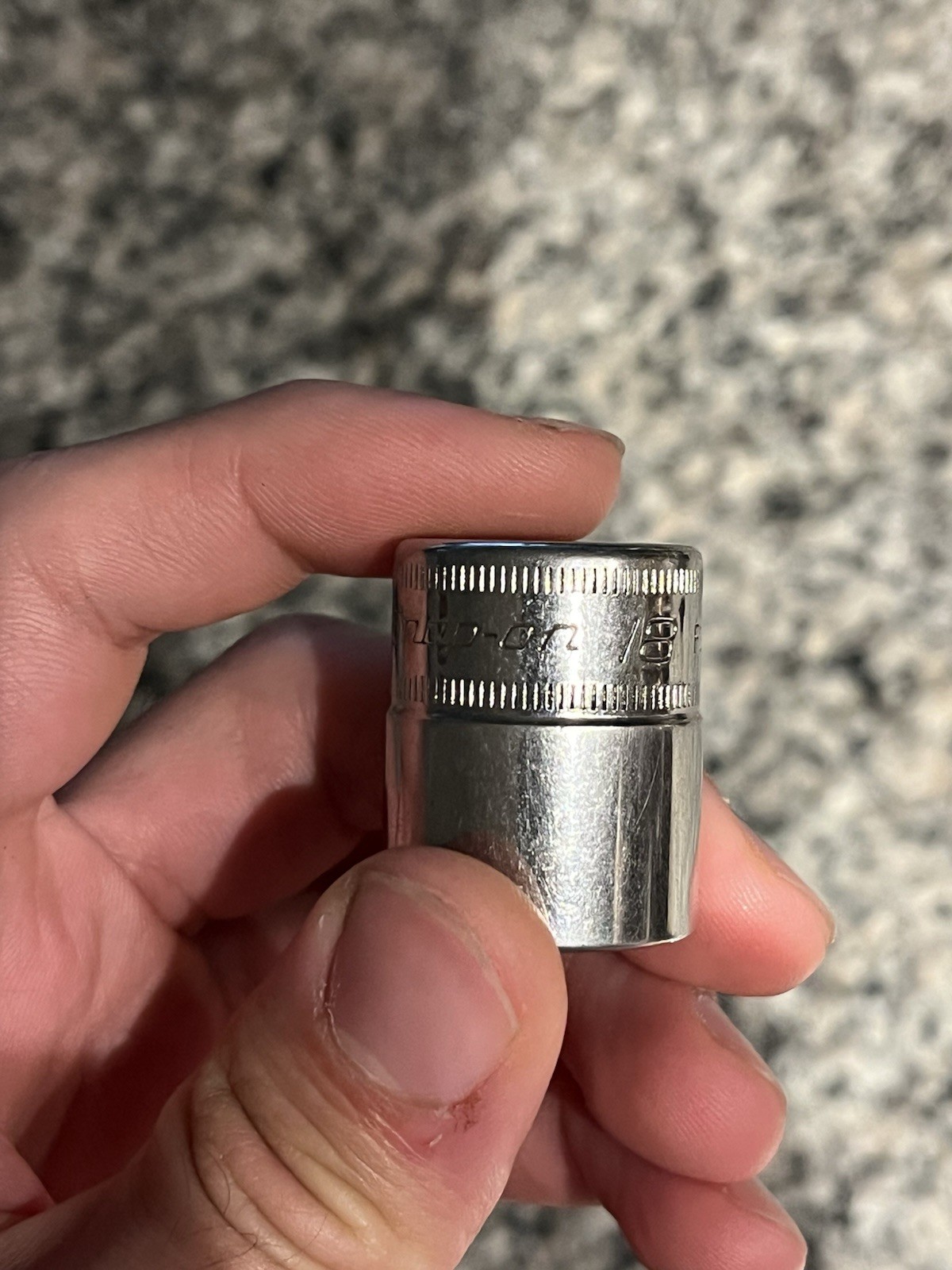 SNAP ON FSM181 3/8 18MM SOCKET NEW