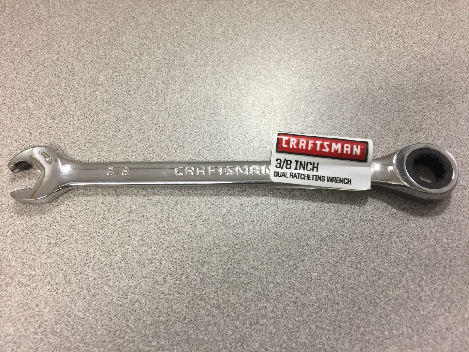Craftsman 00914736 3/8 in. x 3/8 in. x 6.89 in. L 12 Point SAE Combination Wrenc