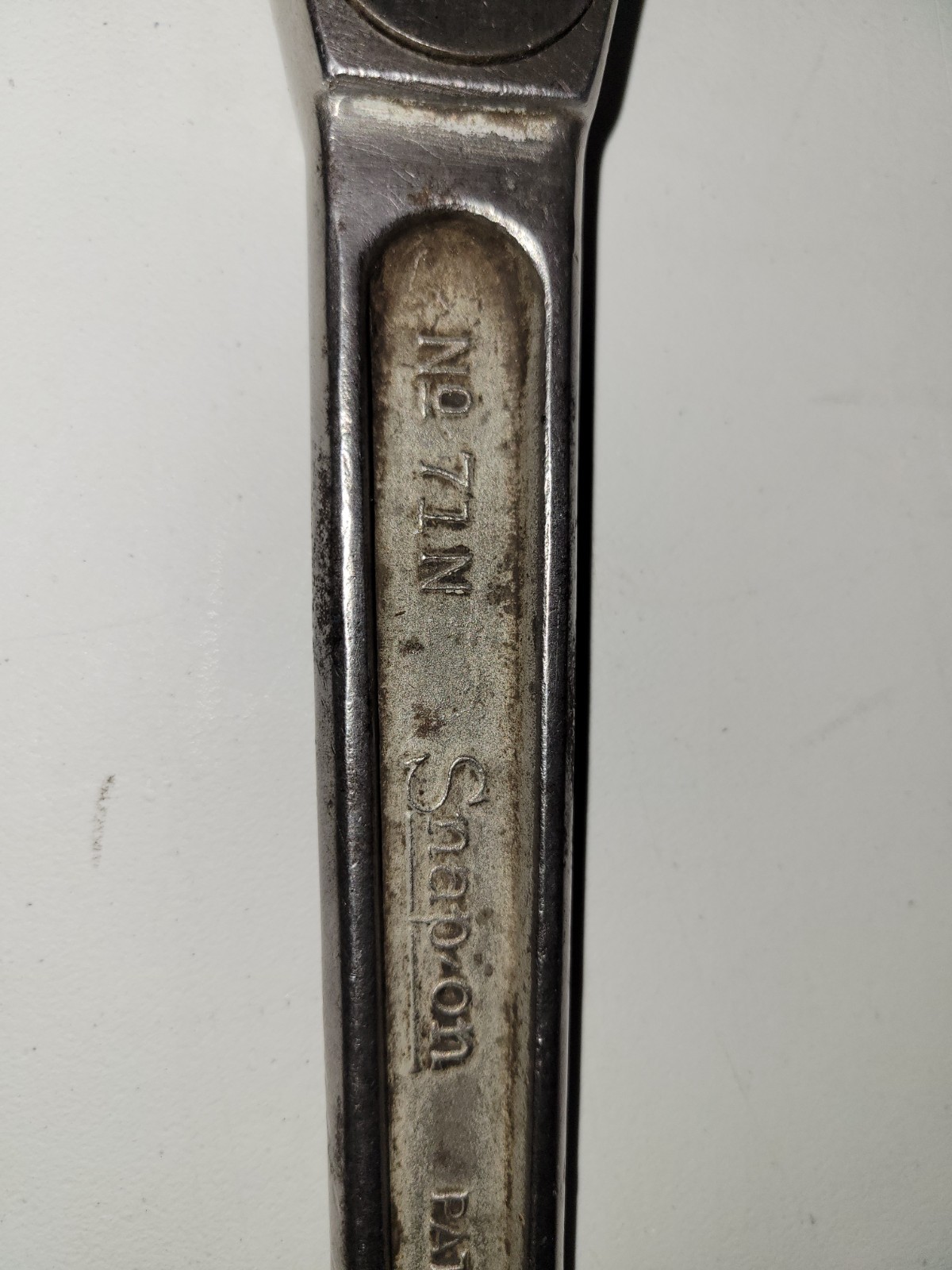 1945 Rare «Snap On No.7 1N Ratchet 1/2” Drive» ISSUE «G» GOVERNMENT