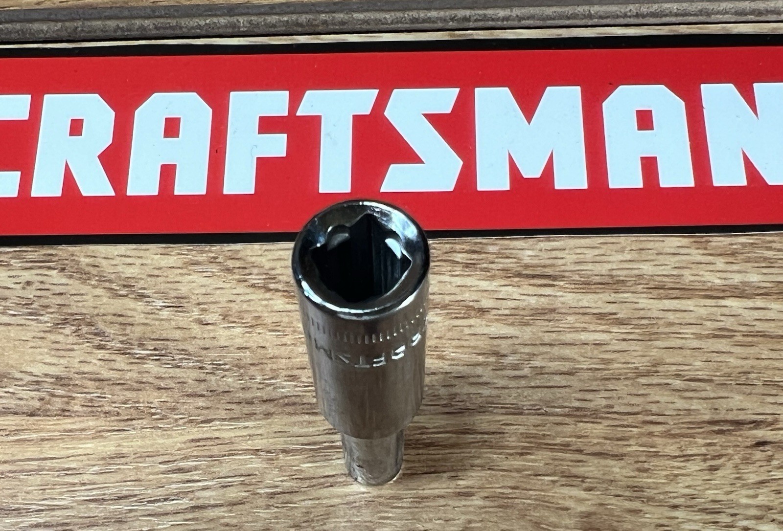 CRAFTSMAN S-AE 44401 DEEP SOCKET 4mm 1/4” Drive, 6 PT Ultrasonic Cleaned