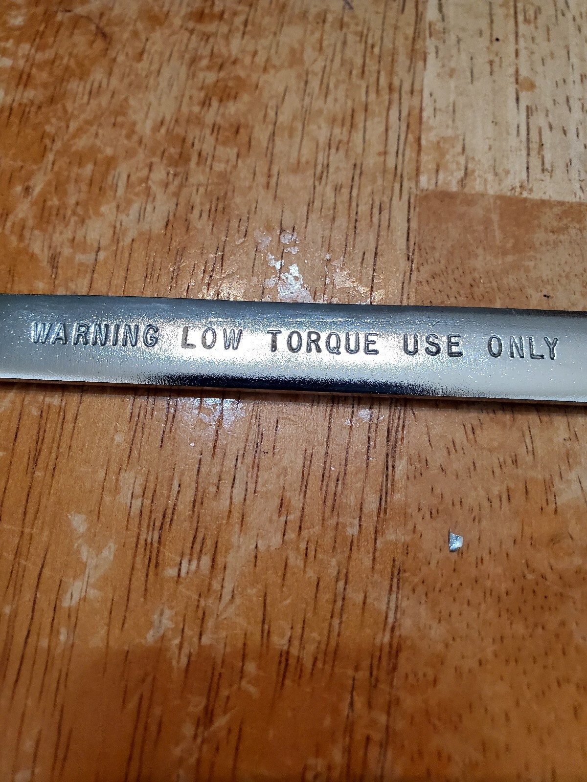 Snap On 5/8-11/16 Low Torque Slime Line Open End Wrench LTA2022