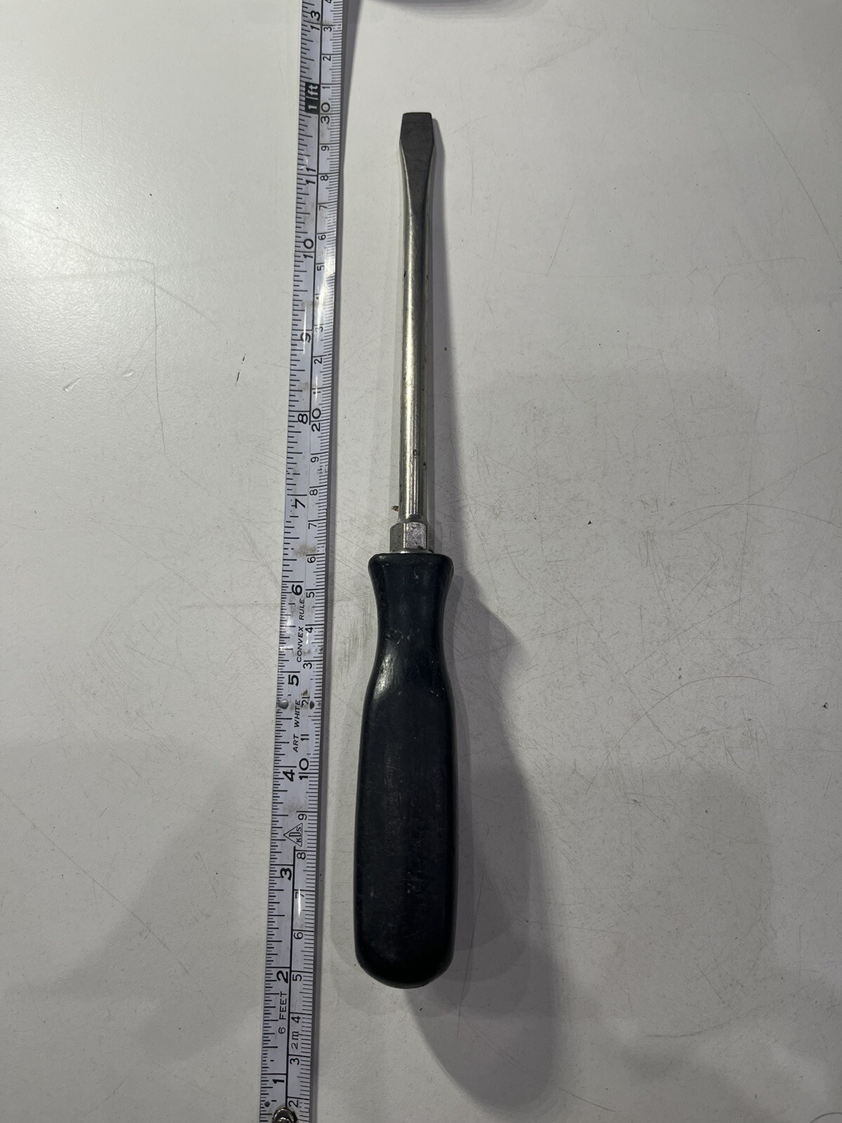 SSD6 Snap On Tools Slotted/Flat Head Long Shaft Screwdriver Heavy Duty USA Made