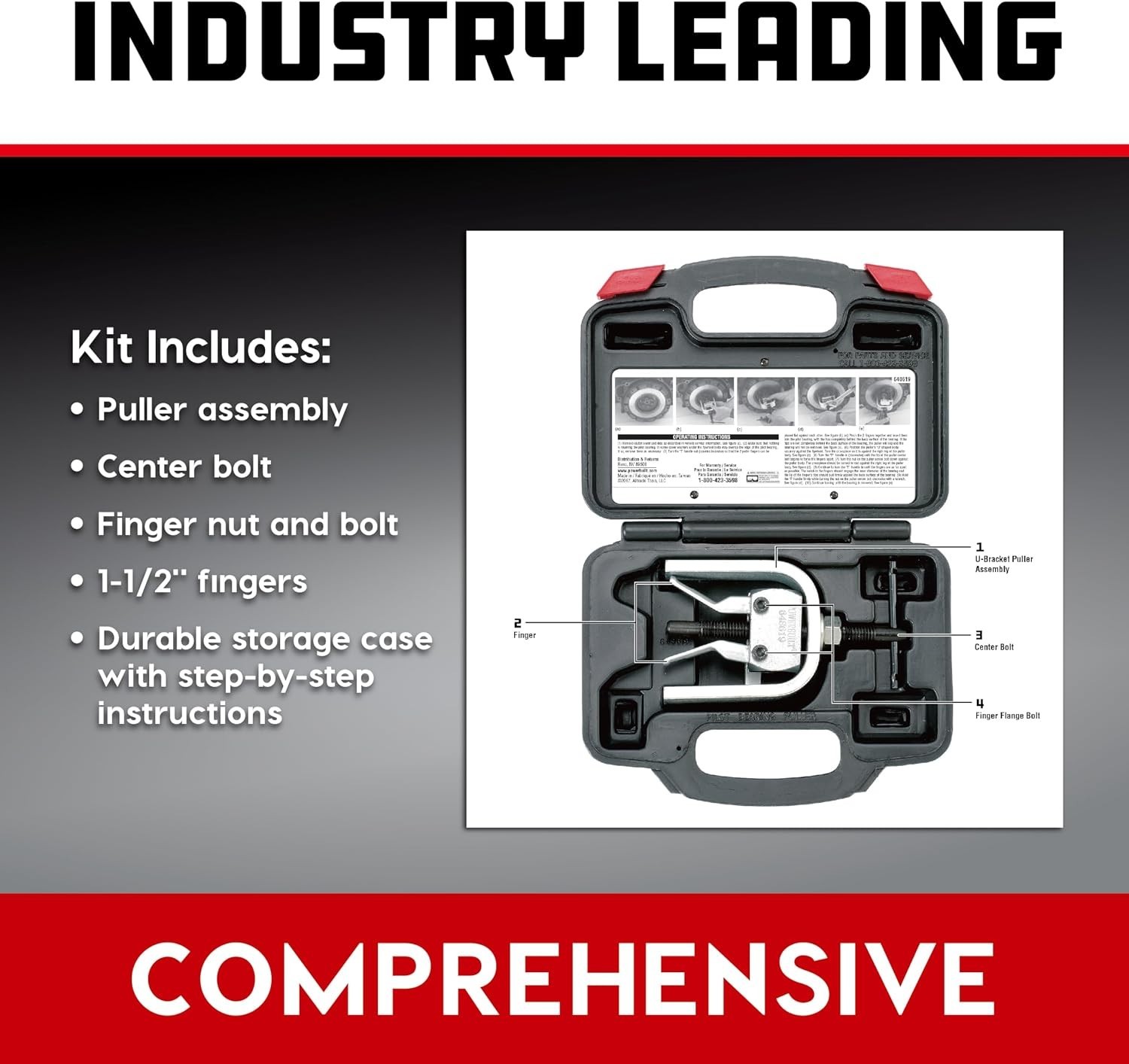 Pilot Bearing Puller, Remove Bearings and Bushings, Foreign and Domestic Car …