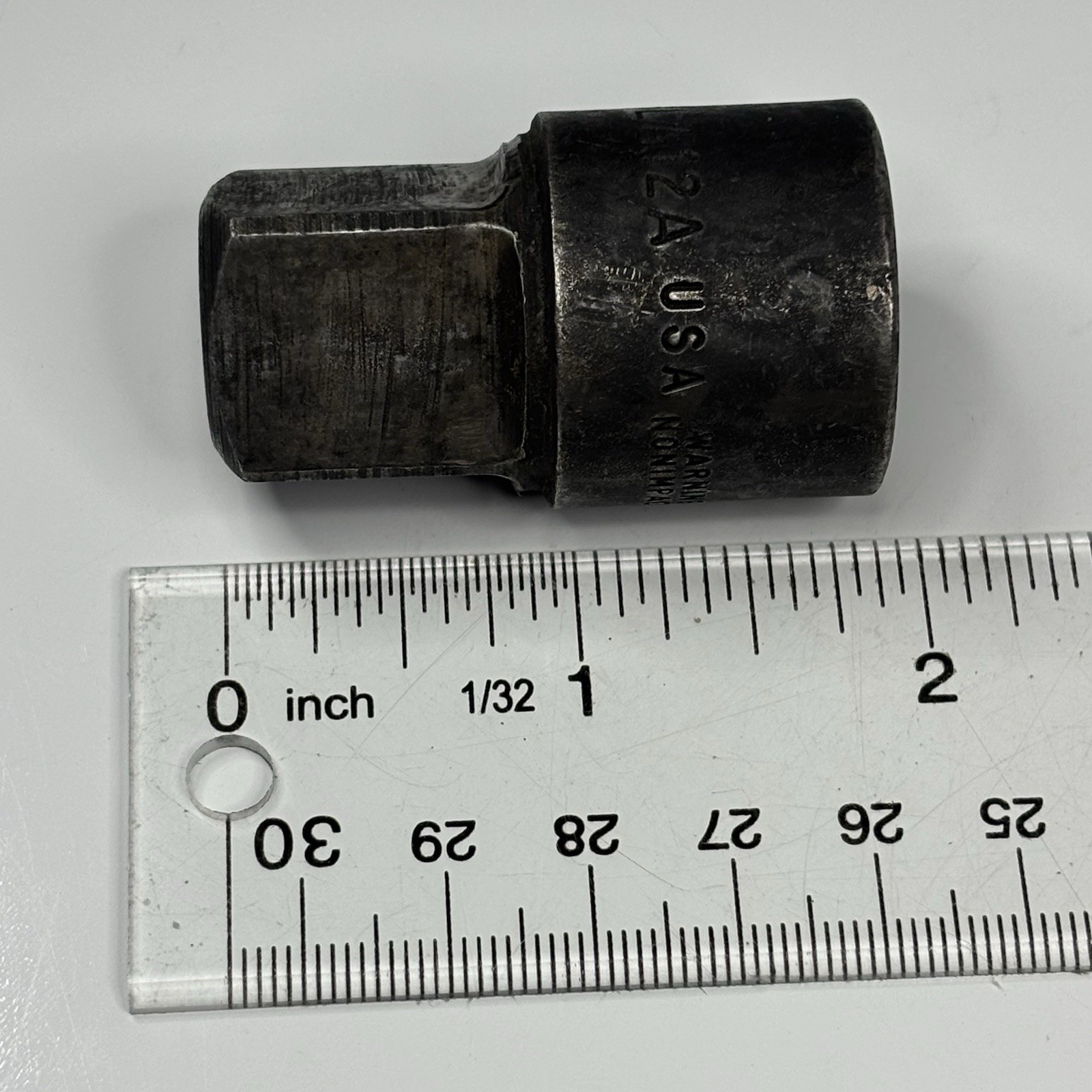 Snap On GLA12A 1/2 Dr Female To 3/4 Dr Male Friction Ball Socket Adapter USA VTG