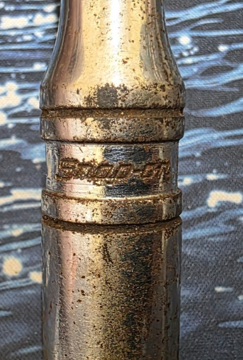 Snap On Tools F731A 3/8″ Drive Flex Swivel Head Long Handle Ratchet VINTAGE