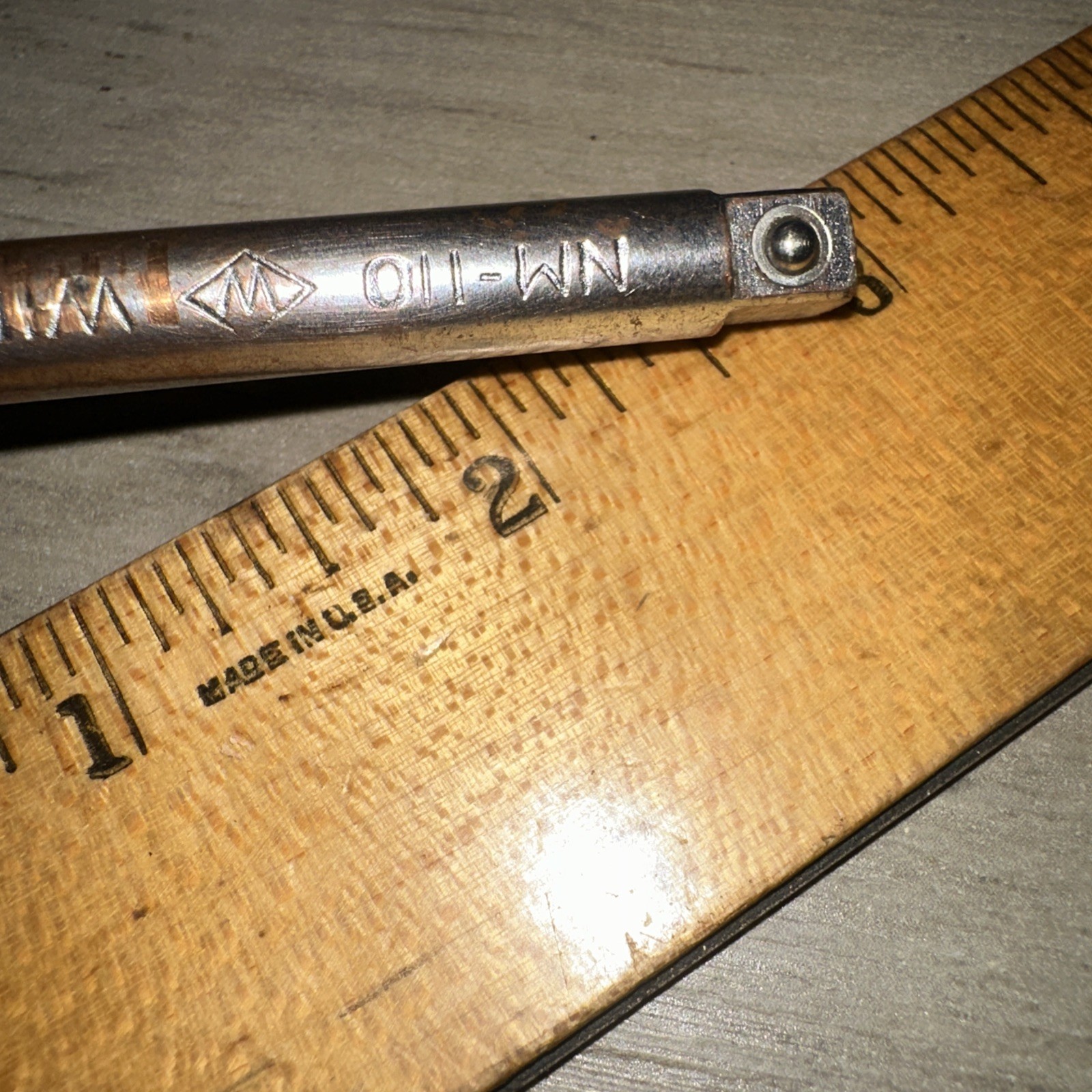 Vintage Williams Tools 1/4” Drive Locking Spinner Nut Driver Handle NM-110 (USA)