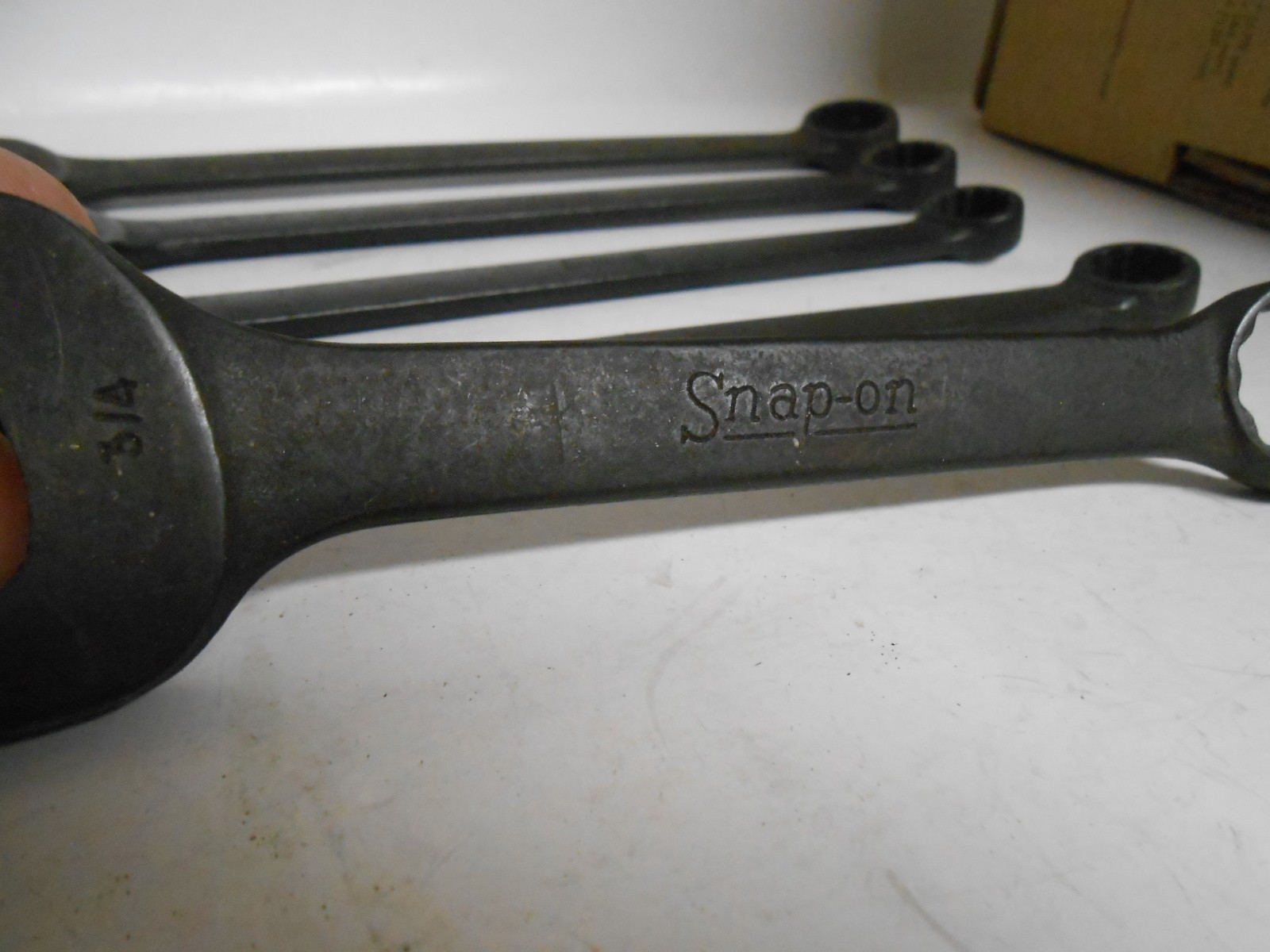 Snap On Wrench Set SAE GOEX 12pt Industrial 5/8 9/16 3/4 Wrenches