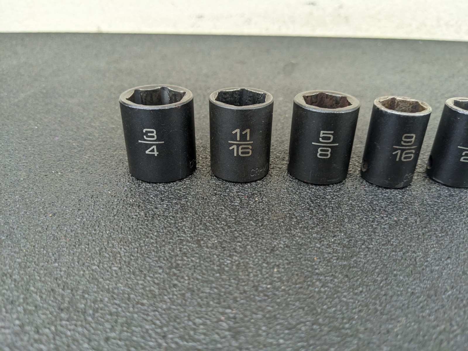 #bo194 Matco ADV 3/8″ Drive SAE Shallow Impact Socket Set