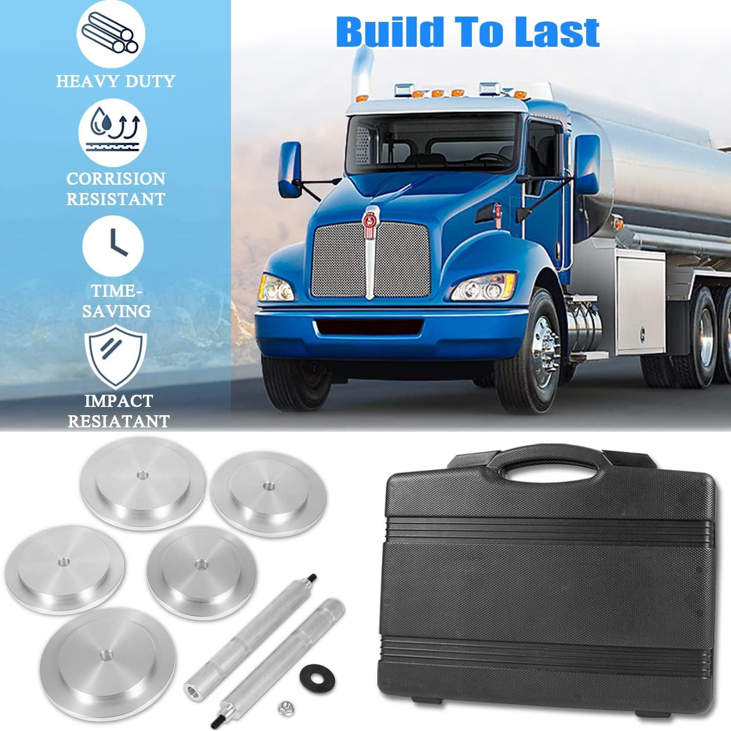 61850 Truck Hub Seal Installer Kit for Class 7 & Class 8 Trucks, Trailers