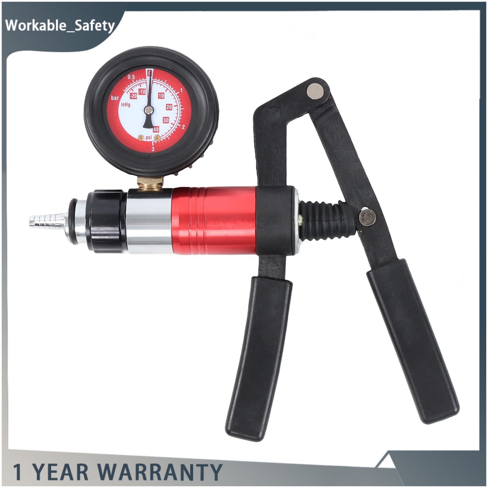 23PCS Handheld Vacuum Pump Tester Brake Bleeder Kit Brake System Bleeding Tool