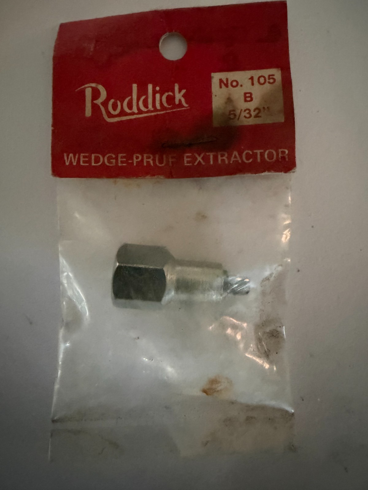 #105 B 5/32″ Roddick wedge -pruf extractor