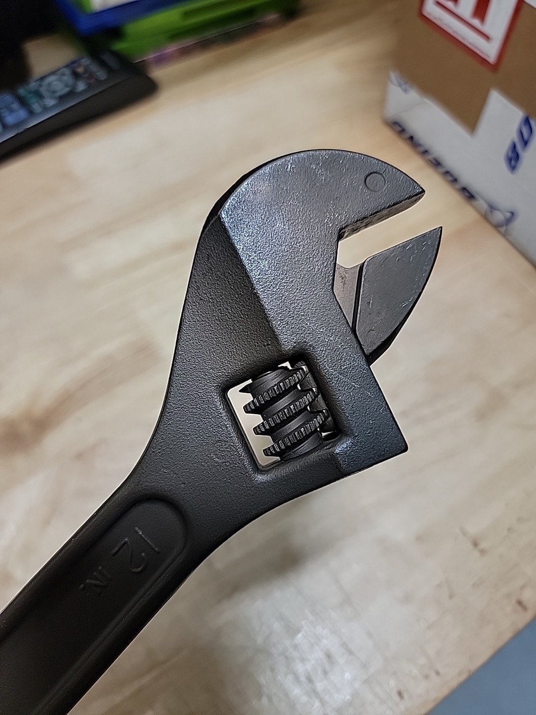 Berylco USA 12″ Adjustable Wrench W155 Beryllium Copper Non Magnetic / Sparking