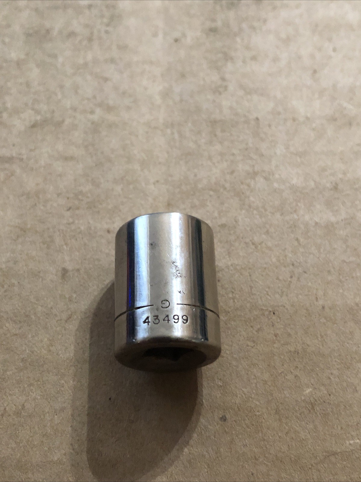Craftsman USA 1/2″ 6 Point 1/4″ Drive Shallow Socket 43499 Inverted G