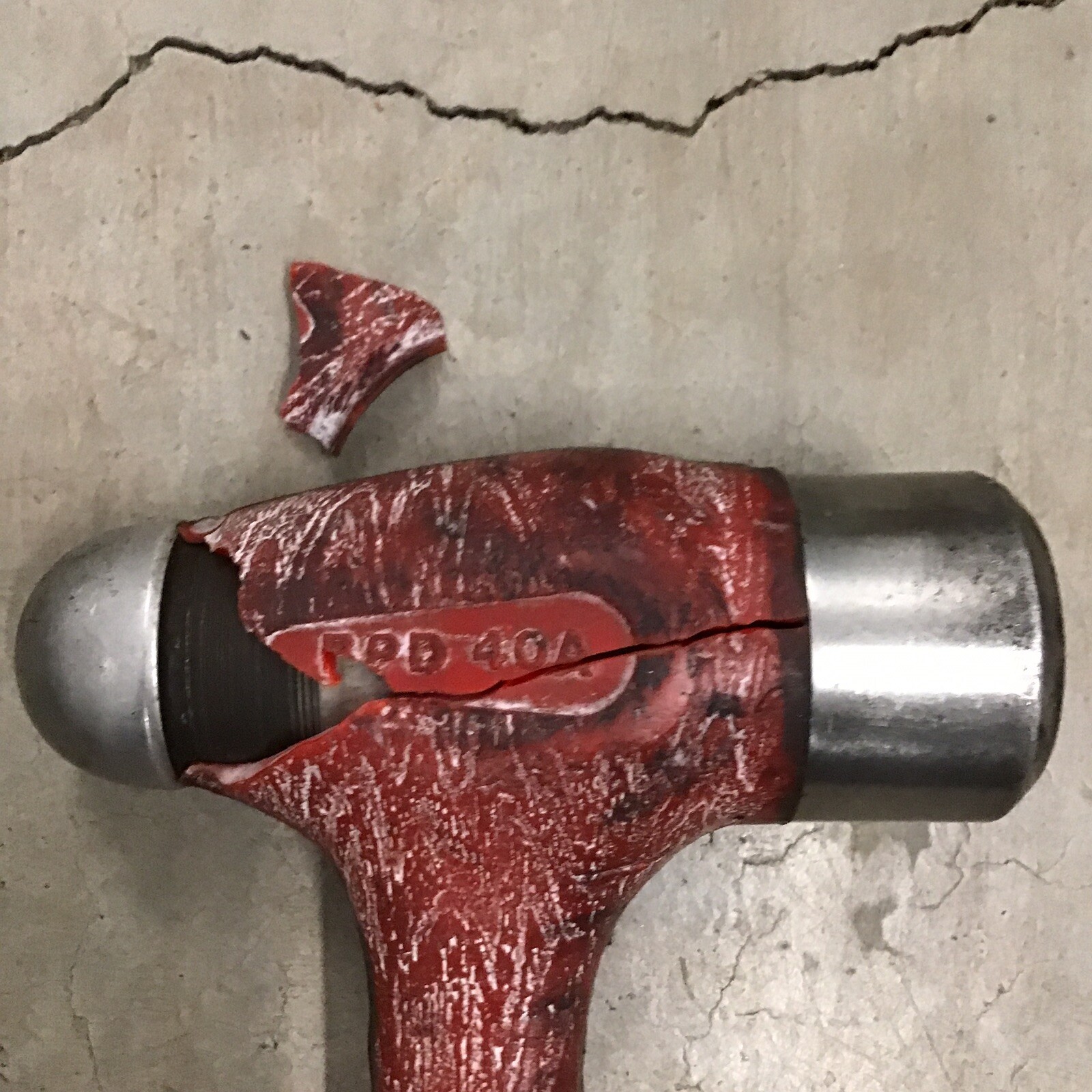 40 oz Ball Peen Dead Blow Hammer (Red) Blue Point BPD40A