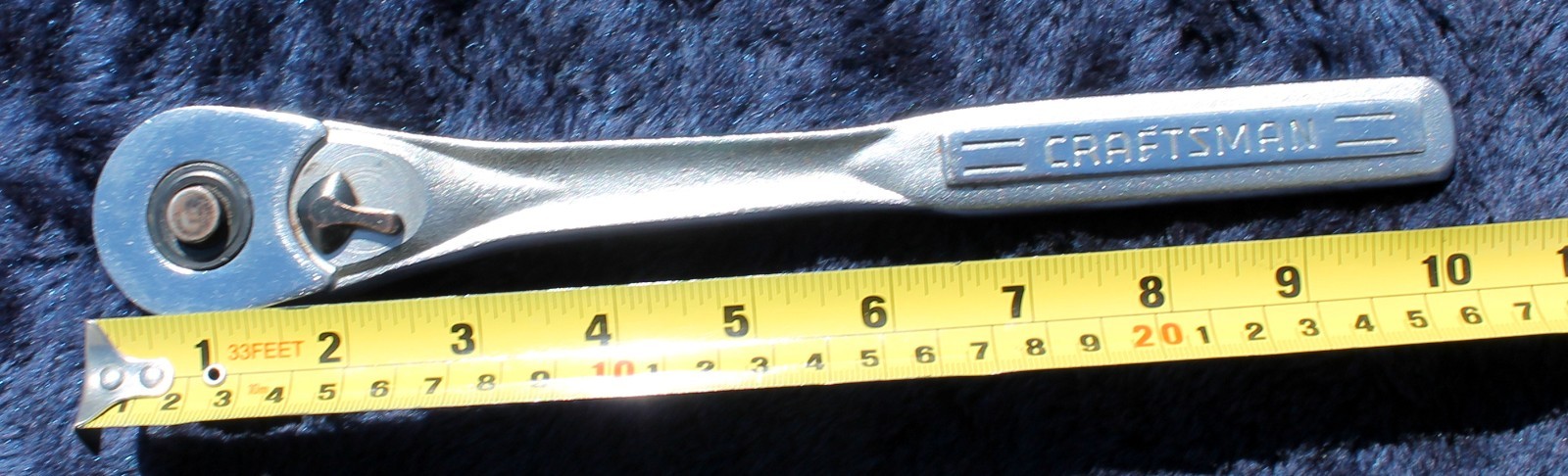 Vintage Craftsman 1/2” Ratchet «Made In The USA» VG- 44809