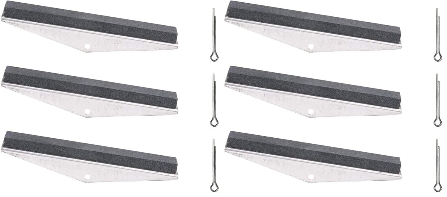 Engine Cylinder Hone Replacement Stones 4″ Long 220 Grit 3- Piece Packed Pack…