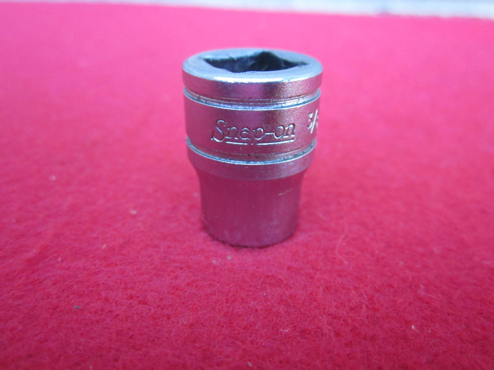 Snap On F121 3/8″ Drive 3/8″ 12PT SAE Shallow Chrome Socket