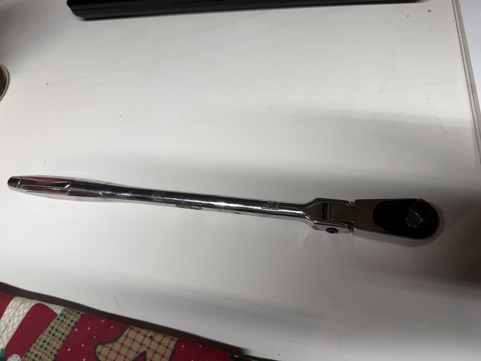 Kobalt 81747 3/8″ Drive Flex Head 90 Tooth 11″ Long Full Polish Ratchet used