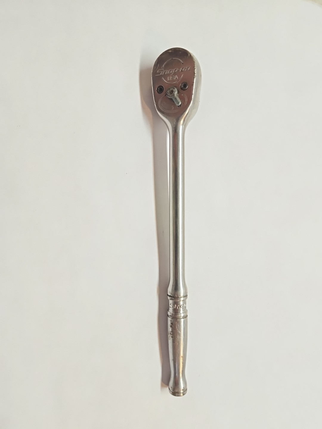 Vintage Snap On Tools TML830 1/4″ Dr 6-1/2in. L Chrome Ratchet