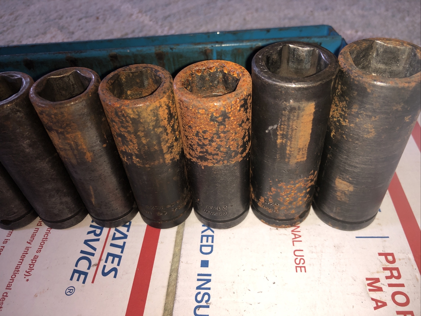 Cornwell USA 14 Piece 1/2″ Drive Metric Deep Impact Socket Set Size 10mm to 24mm