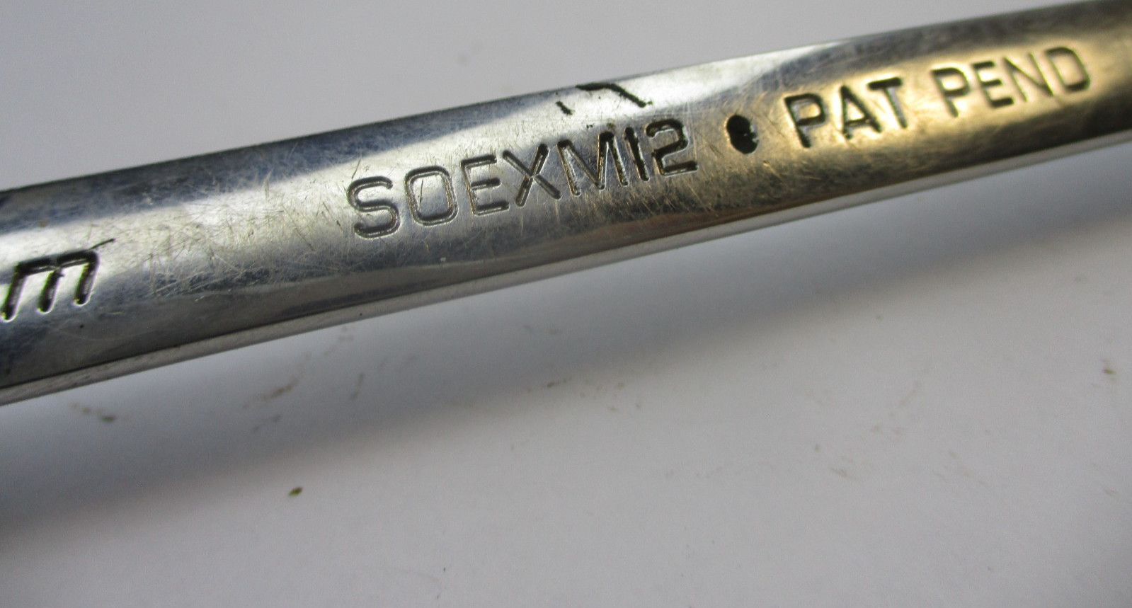 Snap on SOEXM12 Metric 12mm 12 Point Flank Drive Plus Combination Wrench USA