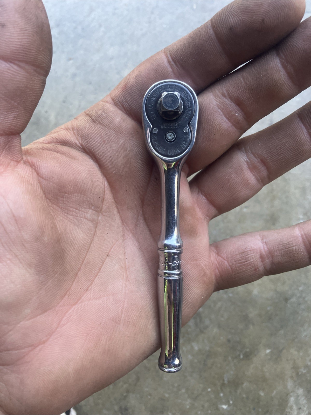 Snap On 1/4” Drive Mini Ratchet TM70C