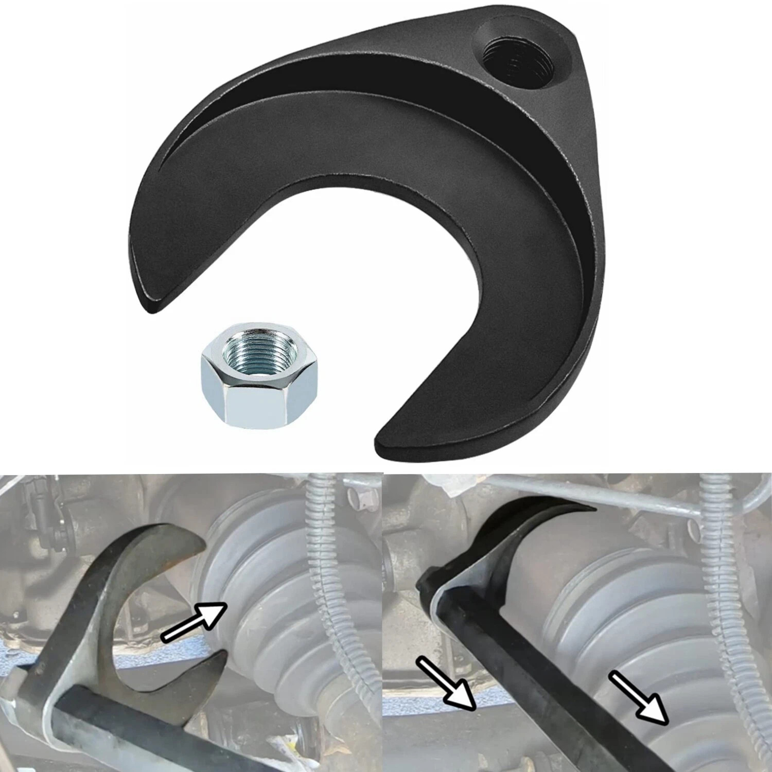 CV Axle Shaft Puller Adapter Tool – 7507 Style – Heavy Duty Steel