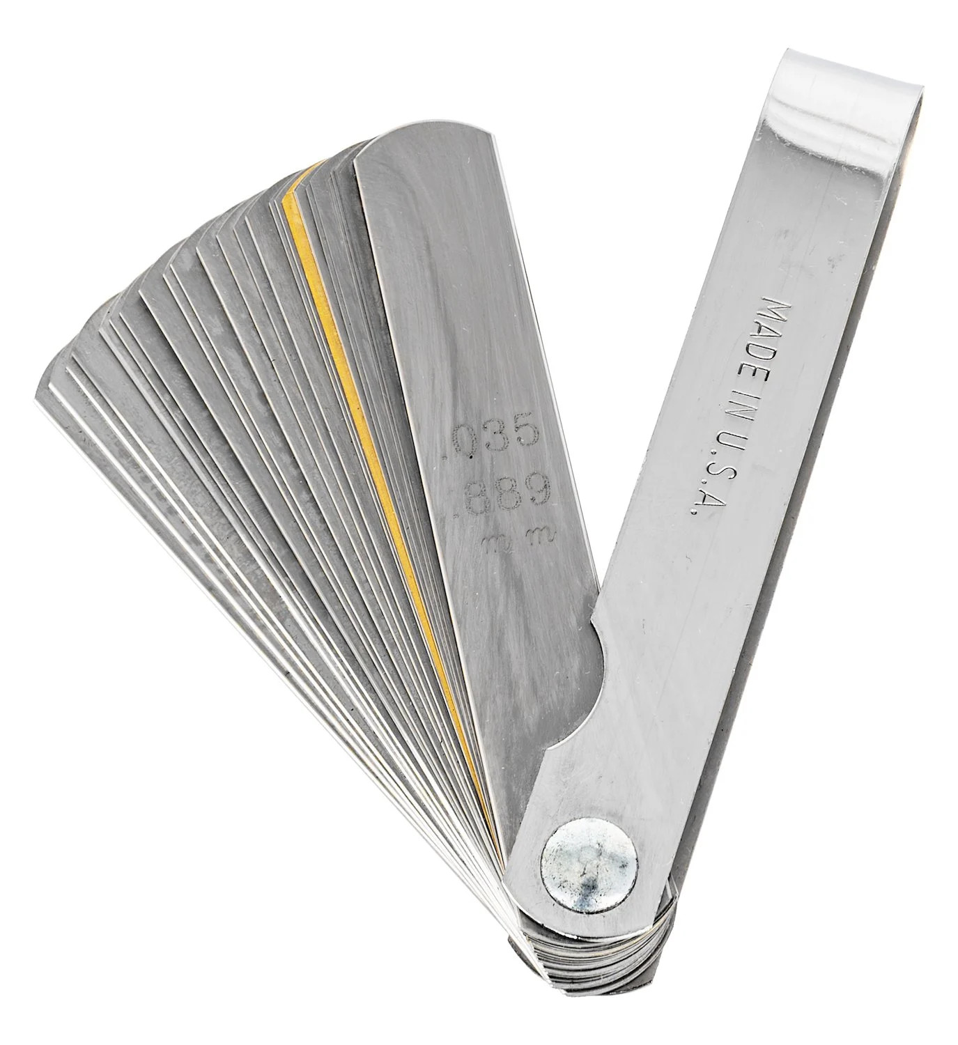 JEGS 80500 32-Blade Feeler Gauge Kit