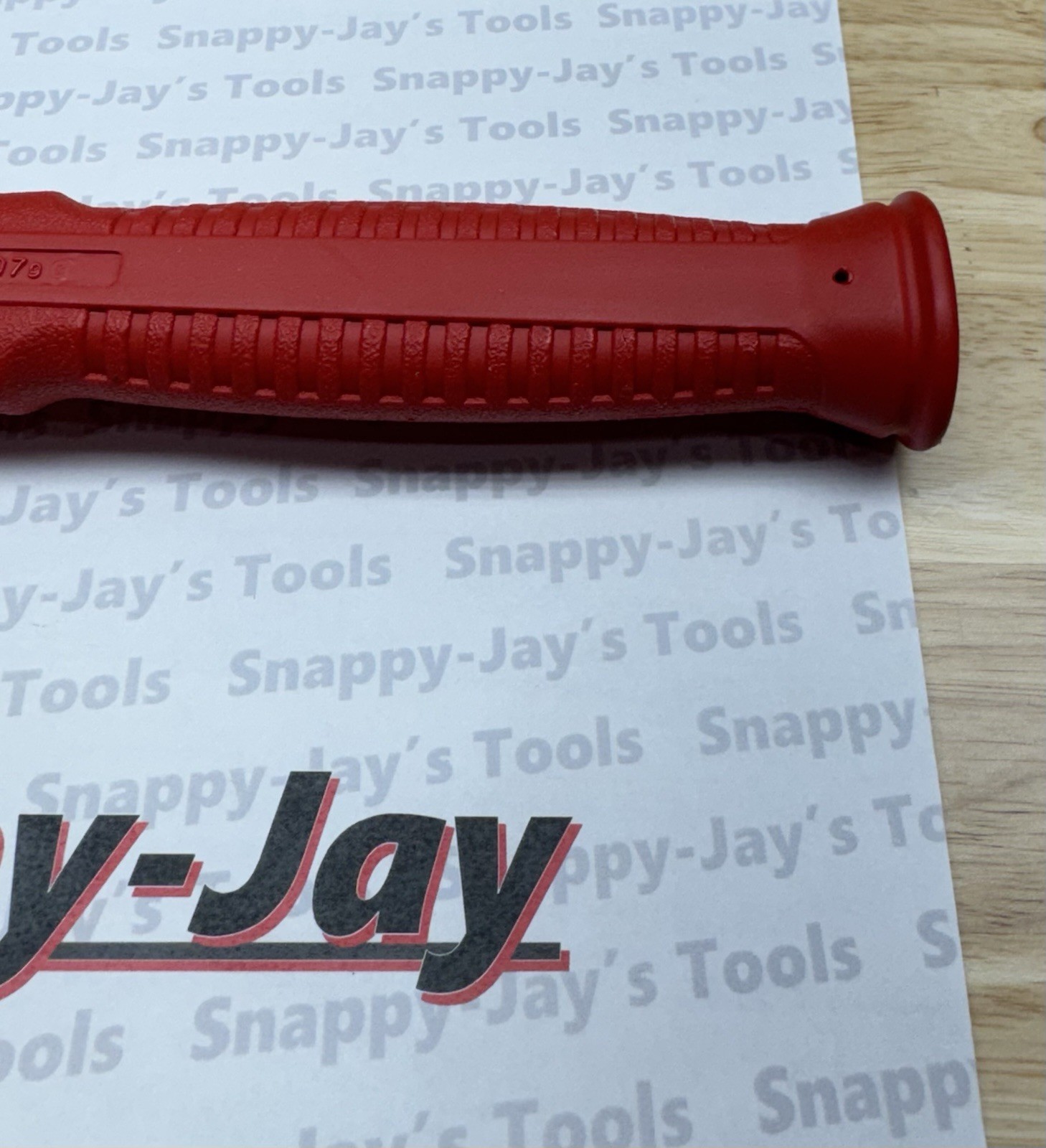Snap-on Tools USA NEW RED 32oz / 907g Dual-Face Drilling Dead Blow Hammer HSSD32