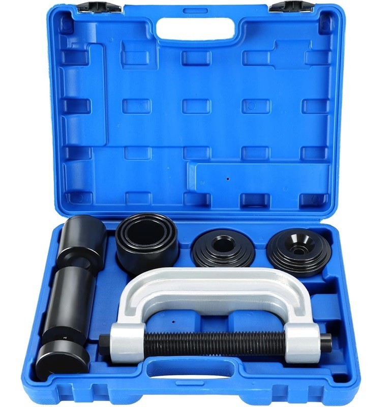 Set prensa para extractor de rotulas sacar quitar kit herramienta camion auto US