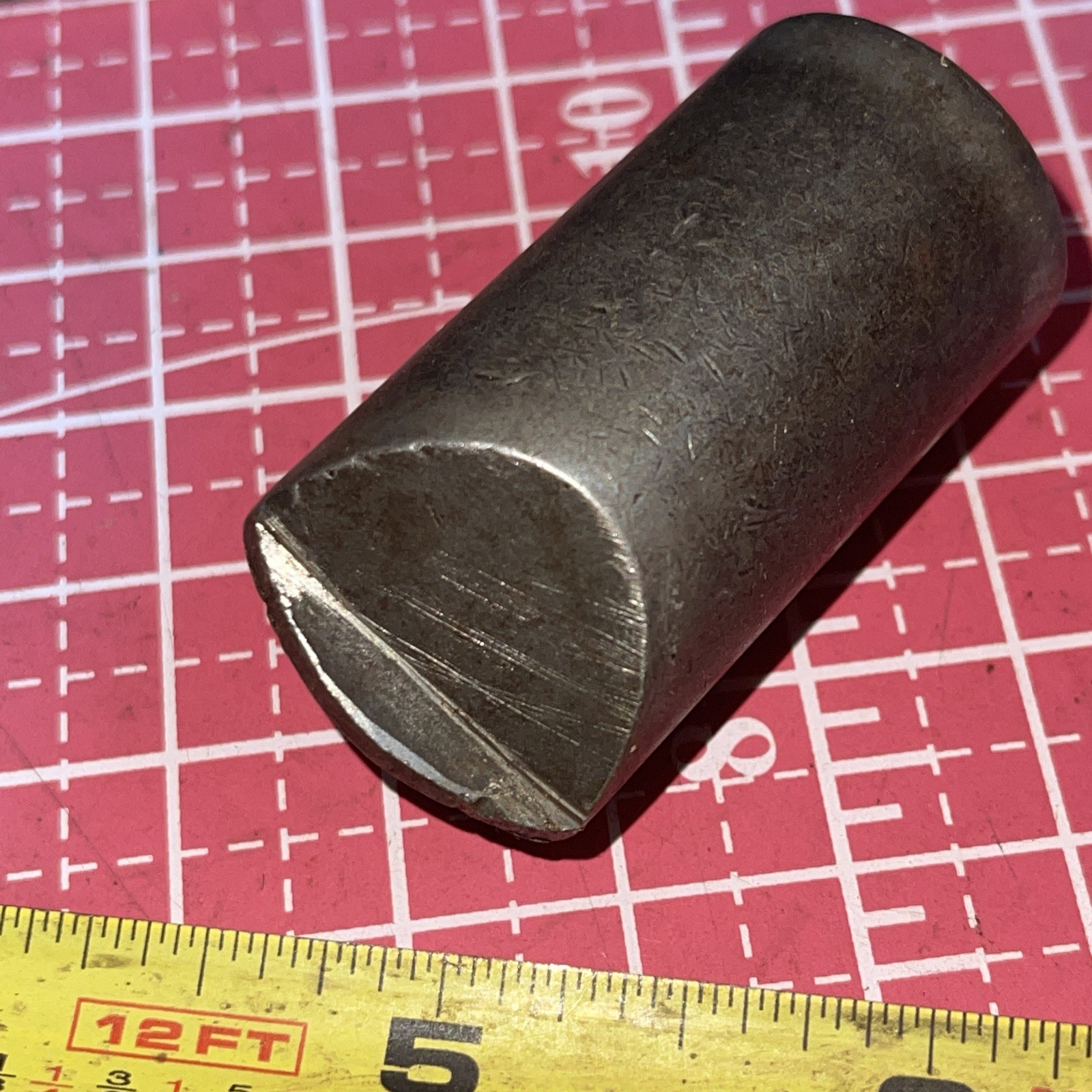 VINTAGE GILLER NAS 588 1/8 In Tip 1/2 Drive Impact Socket Curved Drag Link USA