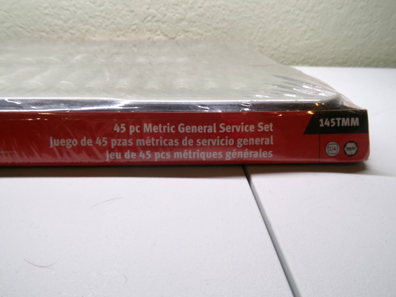 SNAP-ON 145TMM VINTAGE 45pc METRIC GENERAL SERVICE SET 1/4″ DRIVE