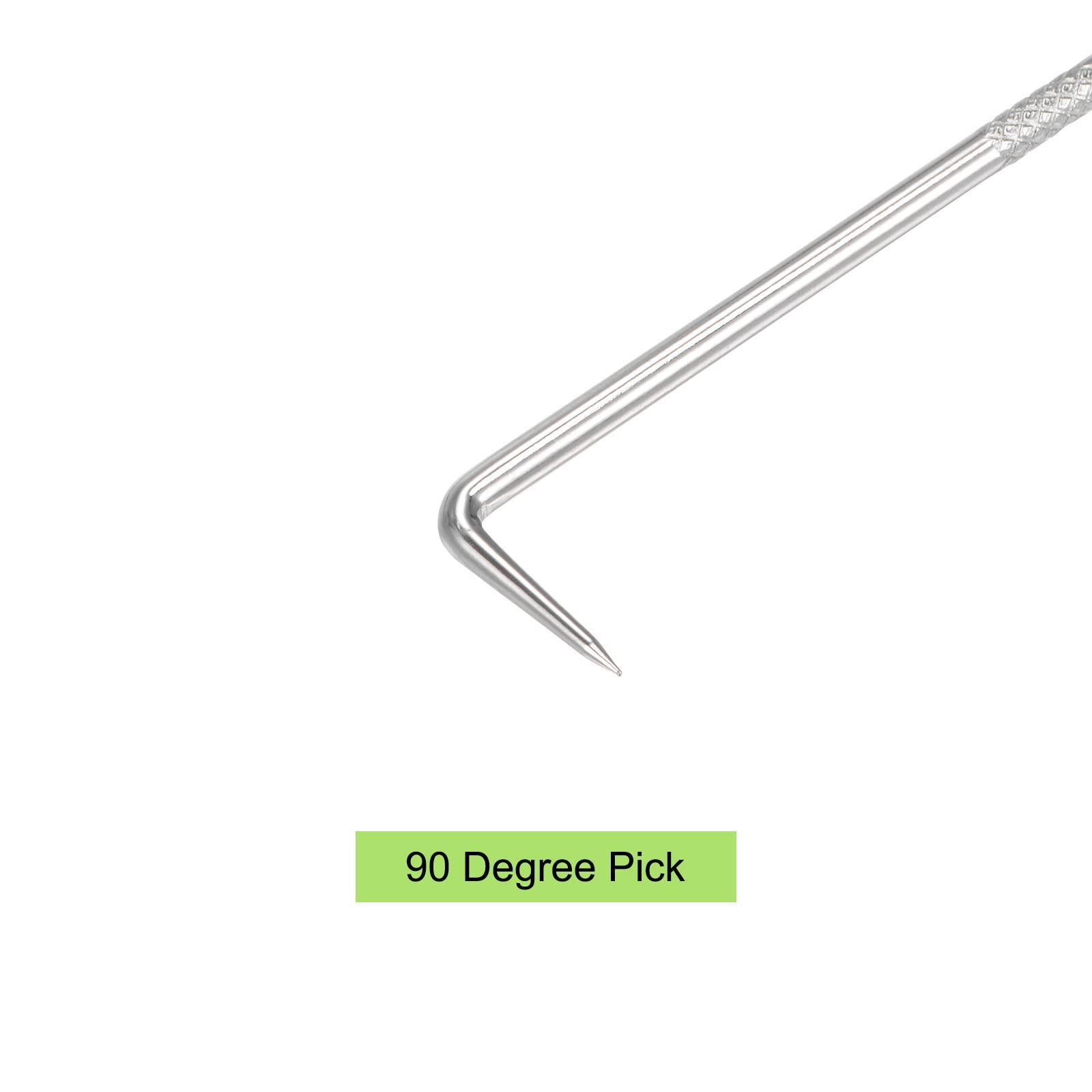 uxcell 90 Degree Pick Hook 6.69″ Puller Remover Removal Light Green, Black