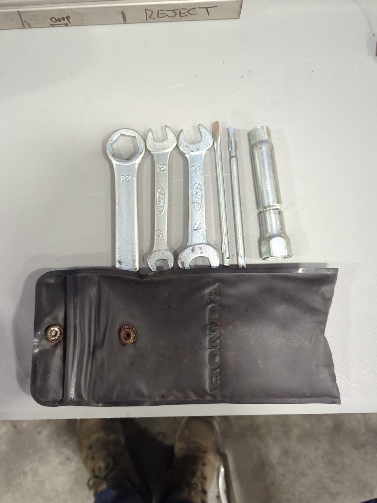 Honda Motors Motorsports Tool Kit Wrenches Screwdriver Bag